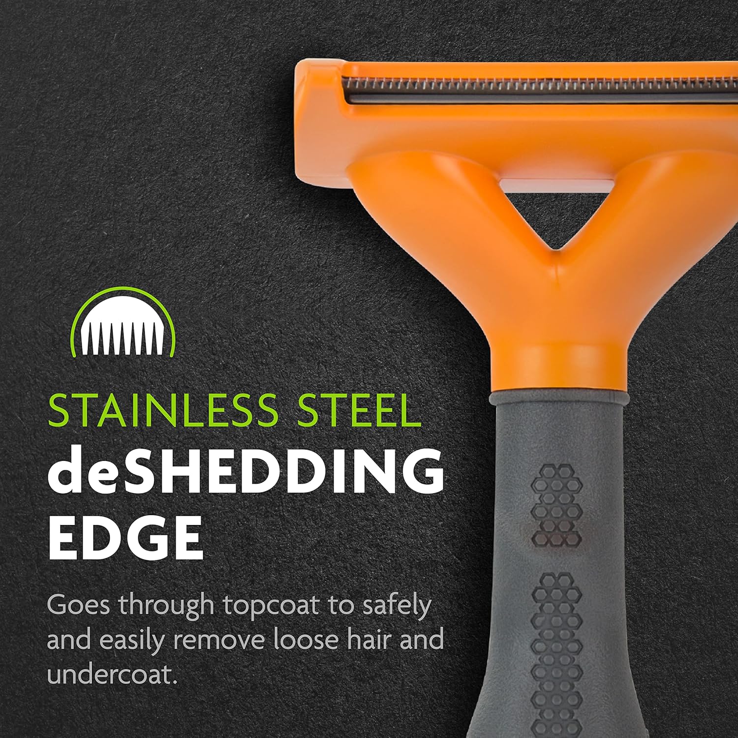 FURminator Medium Dog Undercoat deShedding Tool, Short Hair